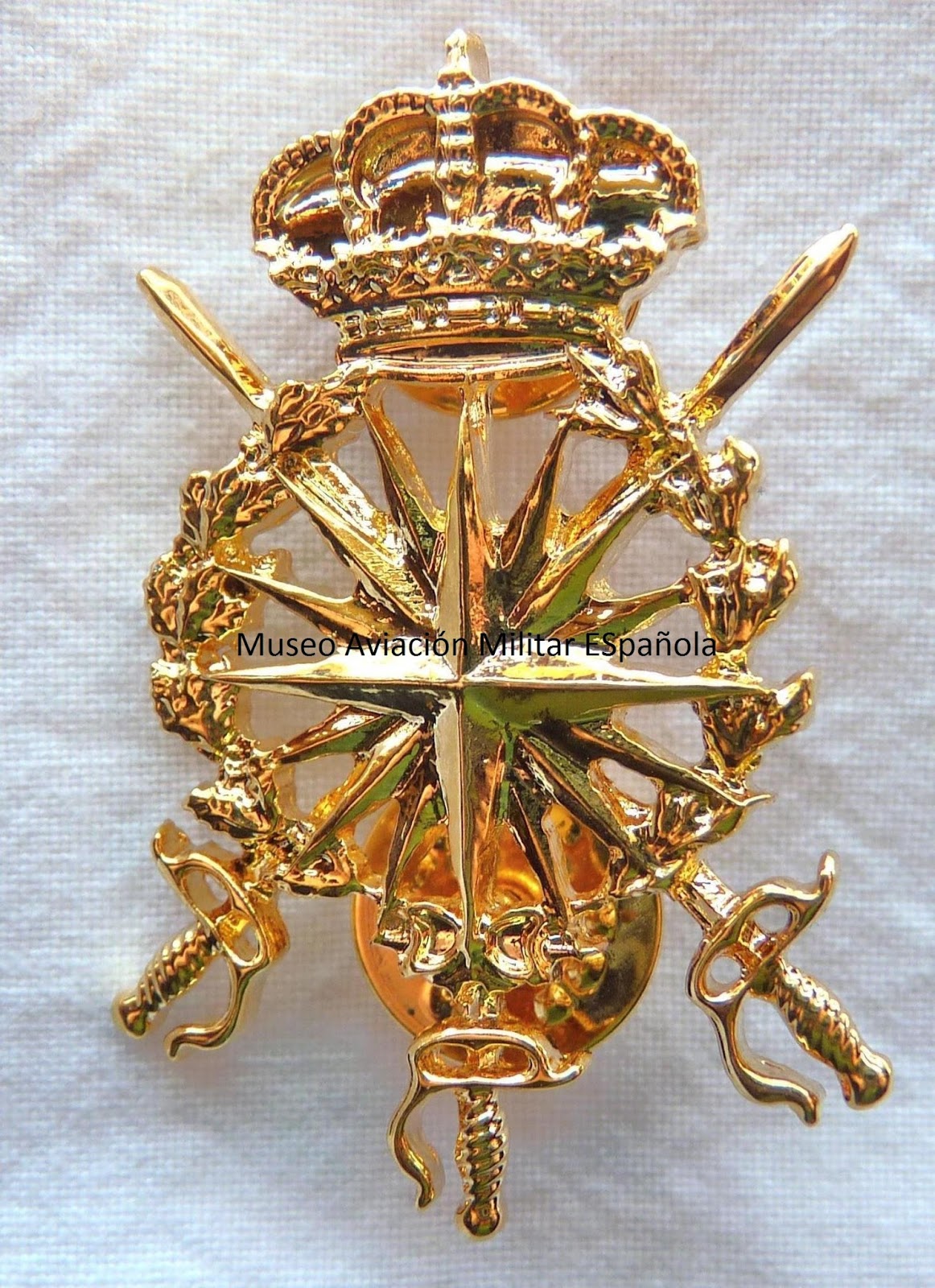 MUSEO AVIACIÓN MILITAR ESPAÑOLA DISTINTIVO DE CURSO SUPERIOR DE