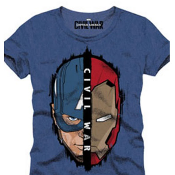Today's T : 今日の「キャプテン・アメリカ : シビル・ウォー」の公式 Tシャツ