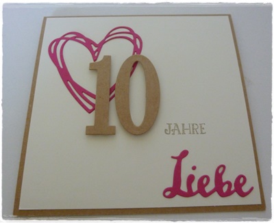 Kreatives aus Papier: Geldgeschenk zur Hölzernen Hochzeit