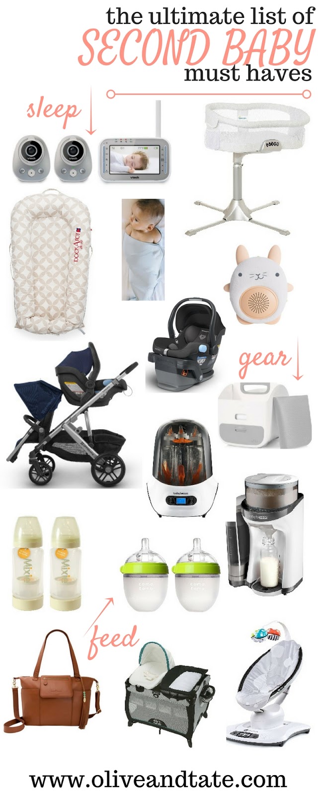 The Ultimate List of Second Baby MustHaves Olive and Tate
