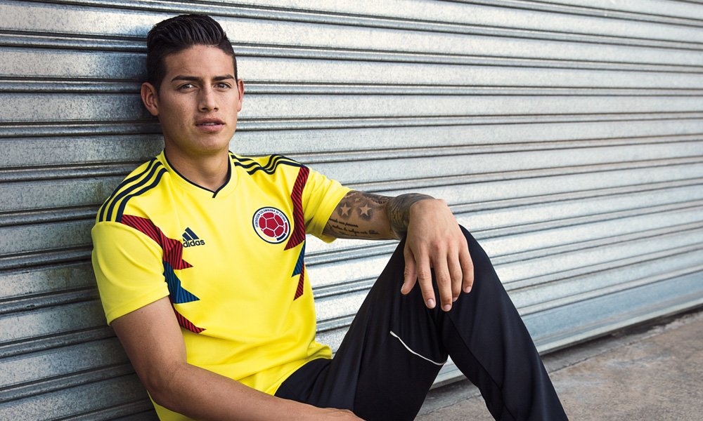    colombia kit 2018 world cup
