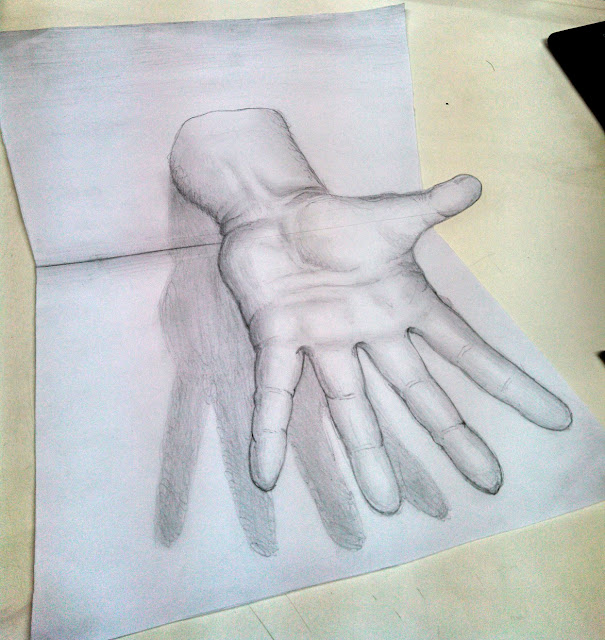 Hand in 3D