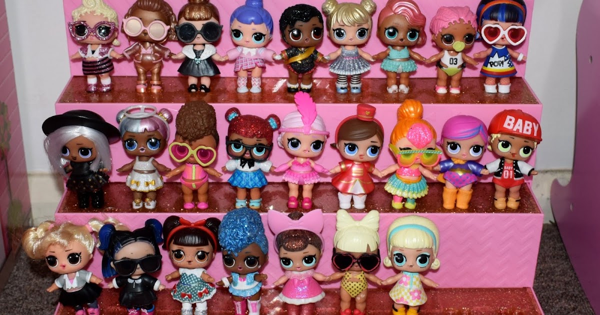 lol doll with hair curlers