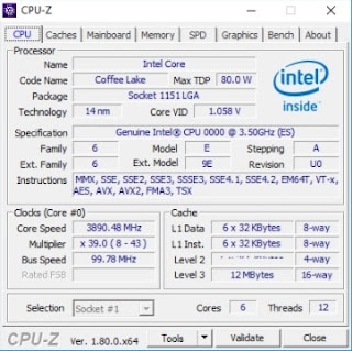 برنامج عرض مواصفات اجهزة الكمبيوتر CPU-Z احدث اصدار برنامج, معرفة, مواصفات, الكمبيوتر, CPU-Z, اخر, اصدار