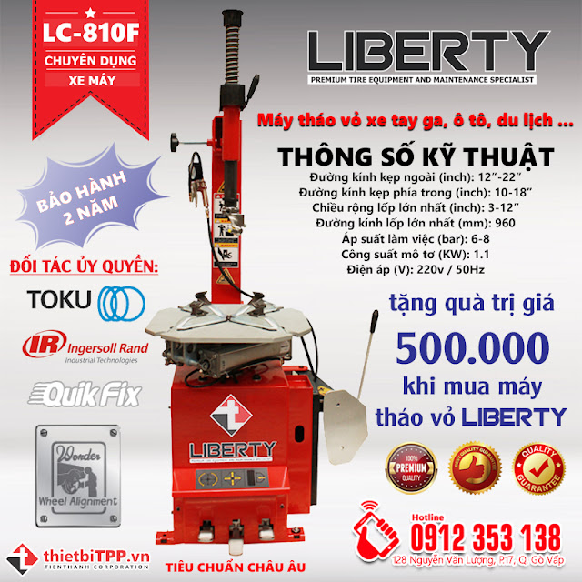 may thao vo xe tay ga liberty bao hanh 2 nam máy tháo vỏ xe tay ga Liberty được bảo hành 2 năm