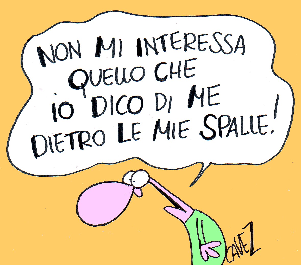 Massimo Cavezzali Cavezzali non mi interessa...