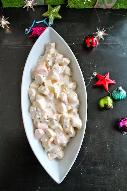 24 hours marshmallow salad,Fruit salad-Marshmallow- apple salad-24 hours salad-marshmallow salad-ensalada de bombones 24 horas-Holiday recipes-Christmas salad recipe-Christmas recipes-Christmas fruit salad,fruit salad recipes,