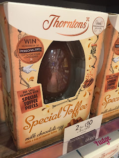 Thorntons Special Toffee Milk Chocolate Egg