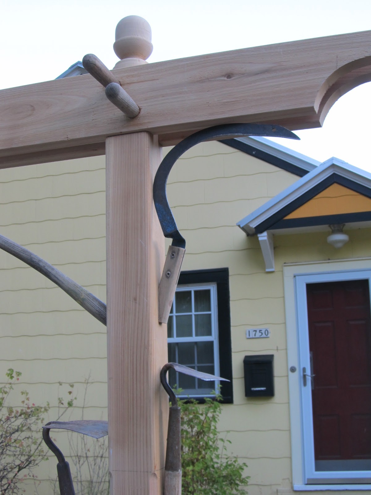 Montana Wildlife Gardener Repurposed Garden Tool Garden Arbor