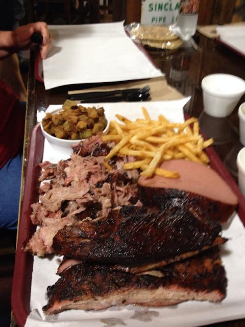 Smokin" Joe's BBQ in Davis Oklahoma 3 meta platter
