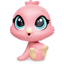 Littlest Pet Shop 3-pack Scenery Pia Passaro (#242) Pet