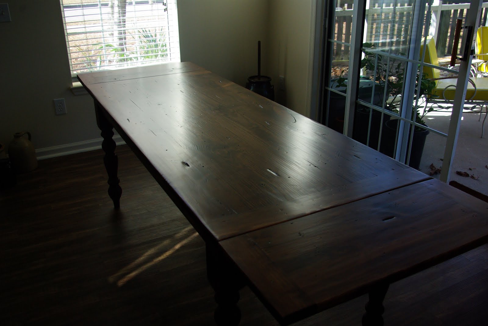 6ft Farm Table with Company Boards