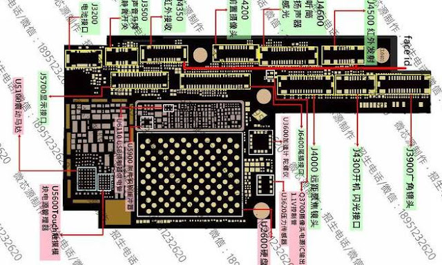 Iphone X Schematic Diagram : The big surprise inside the iPhone X