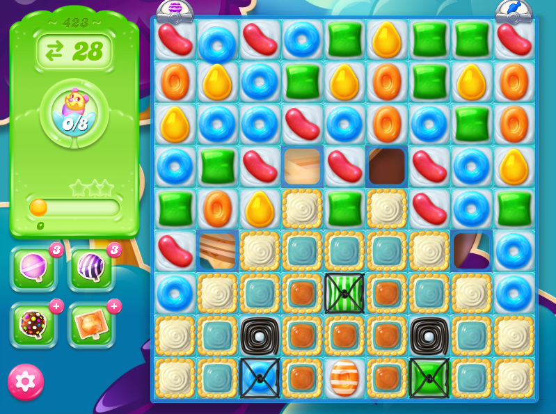 Candy Crush Jelly Saga 423 Candy Crush Jelly Saga 423