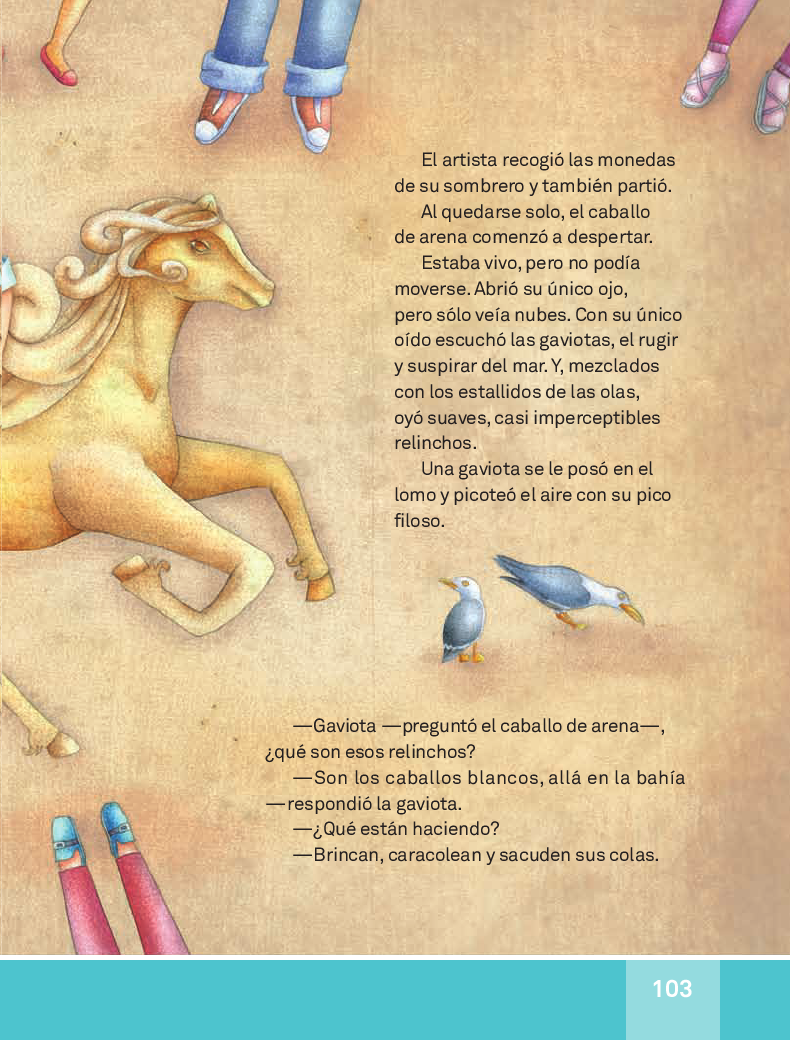 El caballo de arena- Español Lecturas 3ro 2014-2015