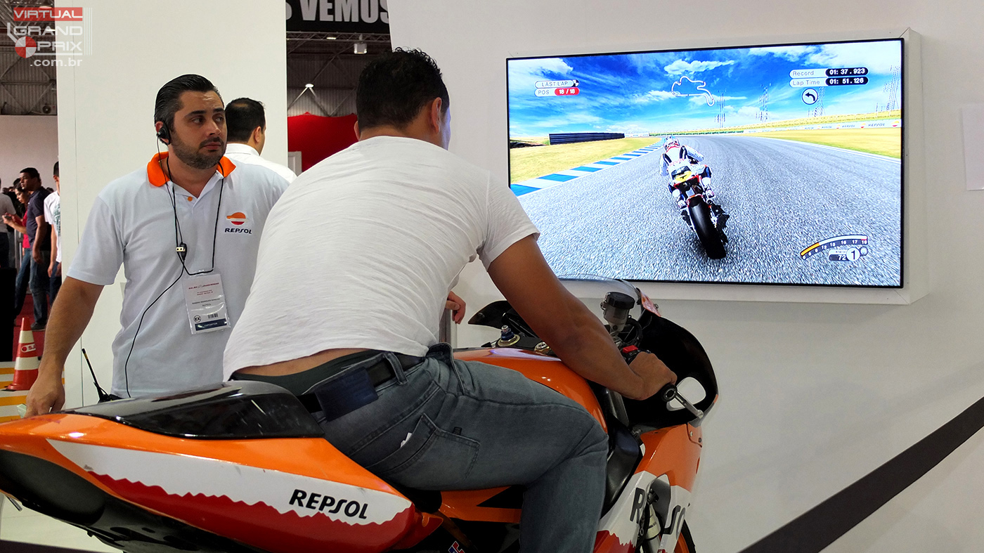 Simulador de Moto Repsol