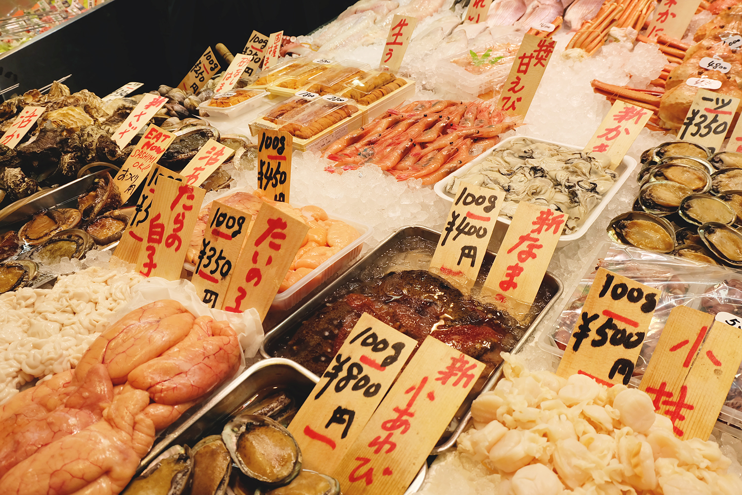 Seafood Nishiki Market Kyoto | www.bigdreamerblog.com Seafood Nishiki Market Kyoto | www.bigdreamerblog.com