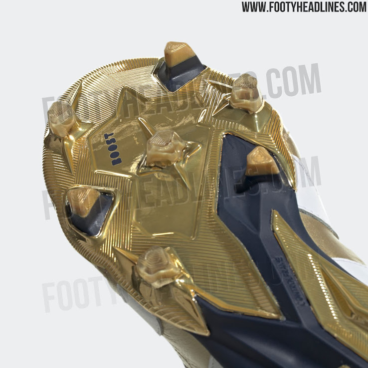 Gold Adidas Predator Accelerator Zinedine Zidane 2019 Boots Released ...