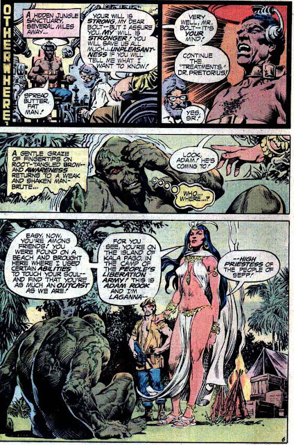 Swamp Thing v1 #16 1970s bronze age dc comic book page art by Nestor Redondo Swamp Thing v1 #16 1970s bronze age dc comic book page art by Nestor Redondo