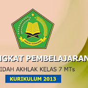 Download Perangkat Pembelajaran Akidah Akhlak MTs Kelas 7 Kurikulum 2013