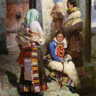 Китайский художник импрессионист. Huihan Liu Huihan Liu