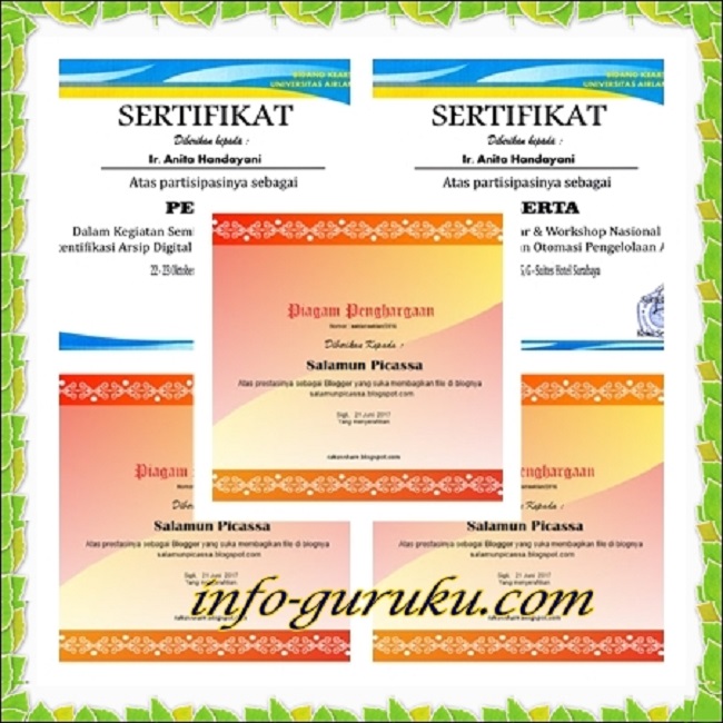 Aplikasi Sertifikat dan Piagam Penghargaan Siswa di Sekolah Format Excel Aplikasi Sertifikat dan Piagam Penghargaan Siswa di Sekolah Format Excel