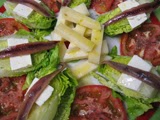 Cogollos de Lechuga con Anchoas