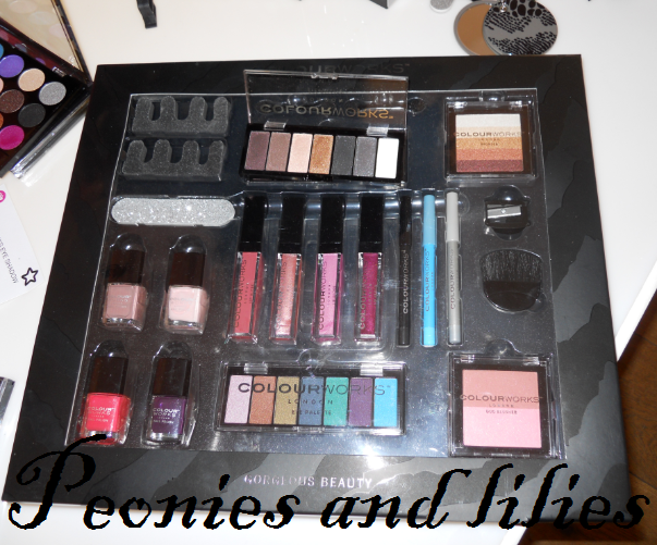 Superdrug Christmas preview Peonies and lilies