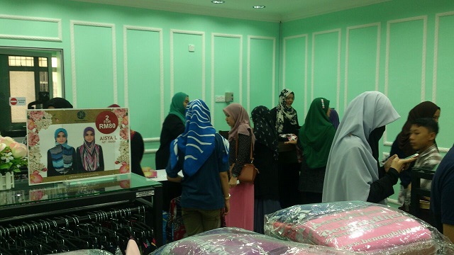   Gambar Majlis Pembukaan Butik Benang Hijau Wakaf Che Yeh, Kelantan 