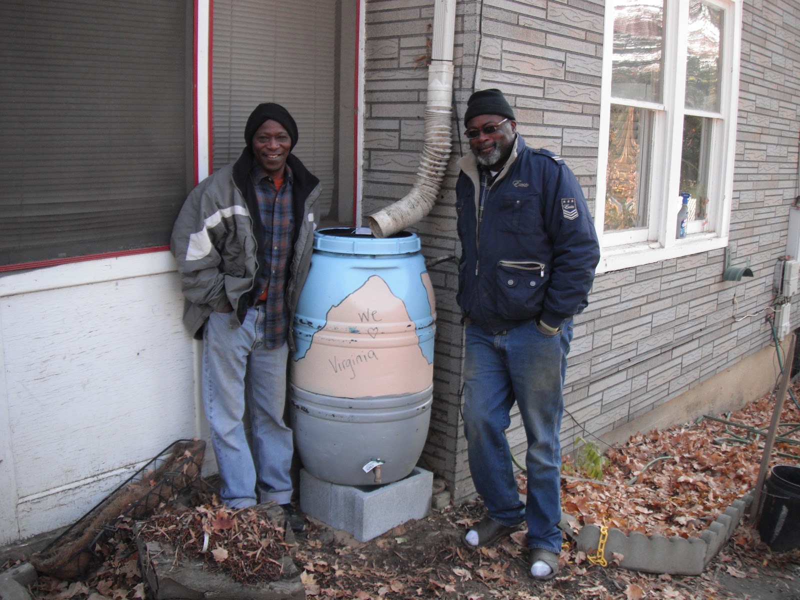 Today on the James Bellemeade, the Rain Barrel Capitol of Richmond?