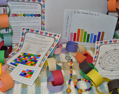 Pi Day Fun - Exploring the Magical Ratio of Pi Pi Day via colorful crafts
