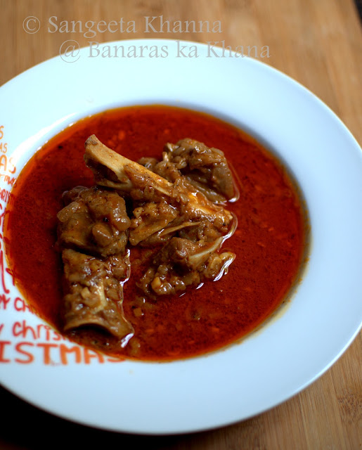 dahi wala gosht or dhaba style mutton curry