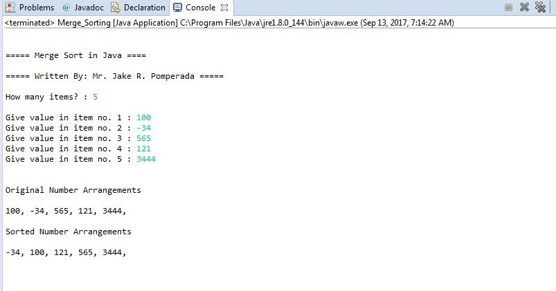 Free Programming Source Codes and Computer Programming Tutorials: Merge ...