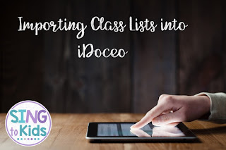 Importing Class Lists Into iDoceo + Save Time Importing Class Lists from Excel + Music Teacher Tips for iDoceo