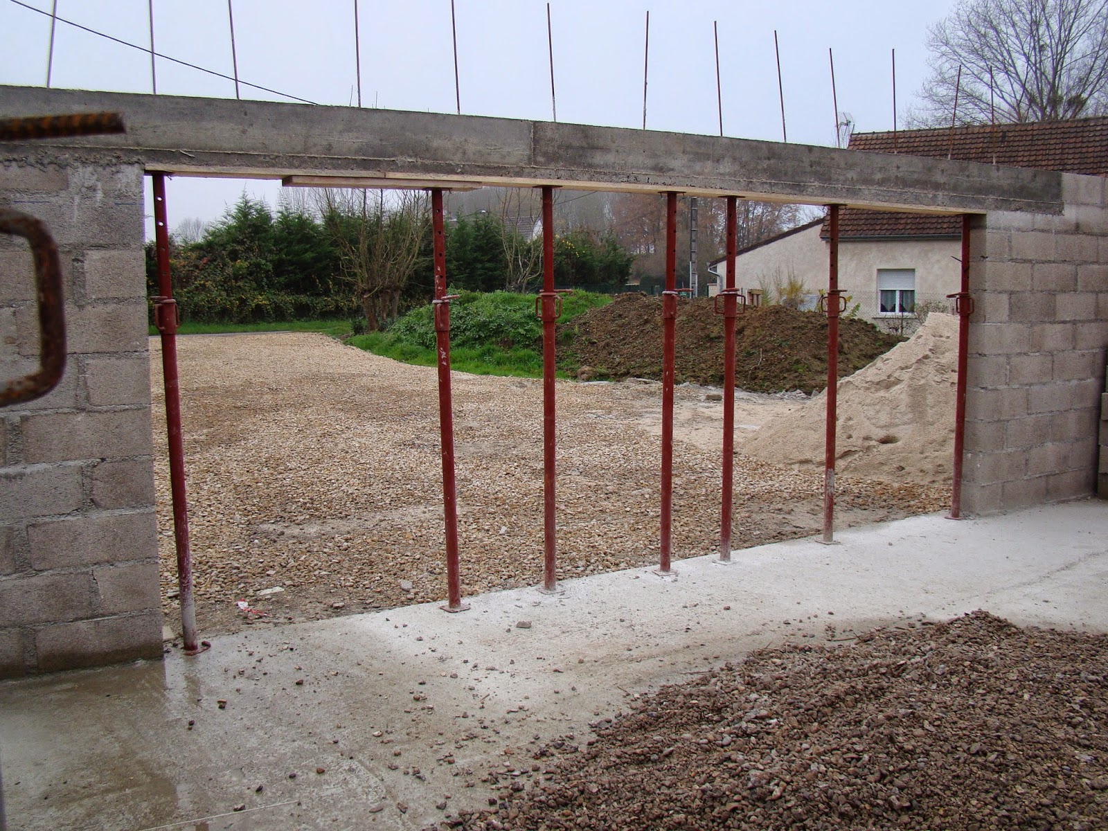 Linteau Du Sous Sol Et Protection De Soubassement Semaine 48 Et 49