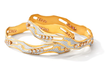 Tbz gold bangles with price Clearance