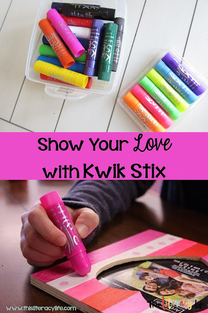 Kwik Stix make crafts easy and mess free! This fun, cheap, and easy craft is perfect for kids and adults of all ages!