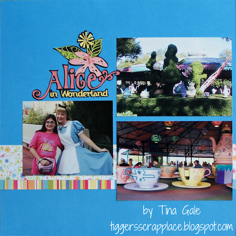 My Scrappy Ideas Disney Tea Cups