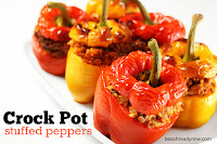 Crock pot stuffed peppers