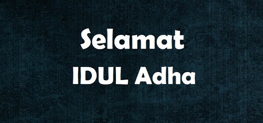 Ruang Siber: Kata kata Mutiara Ucapan Idul Adha 2017