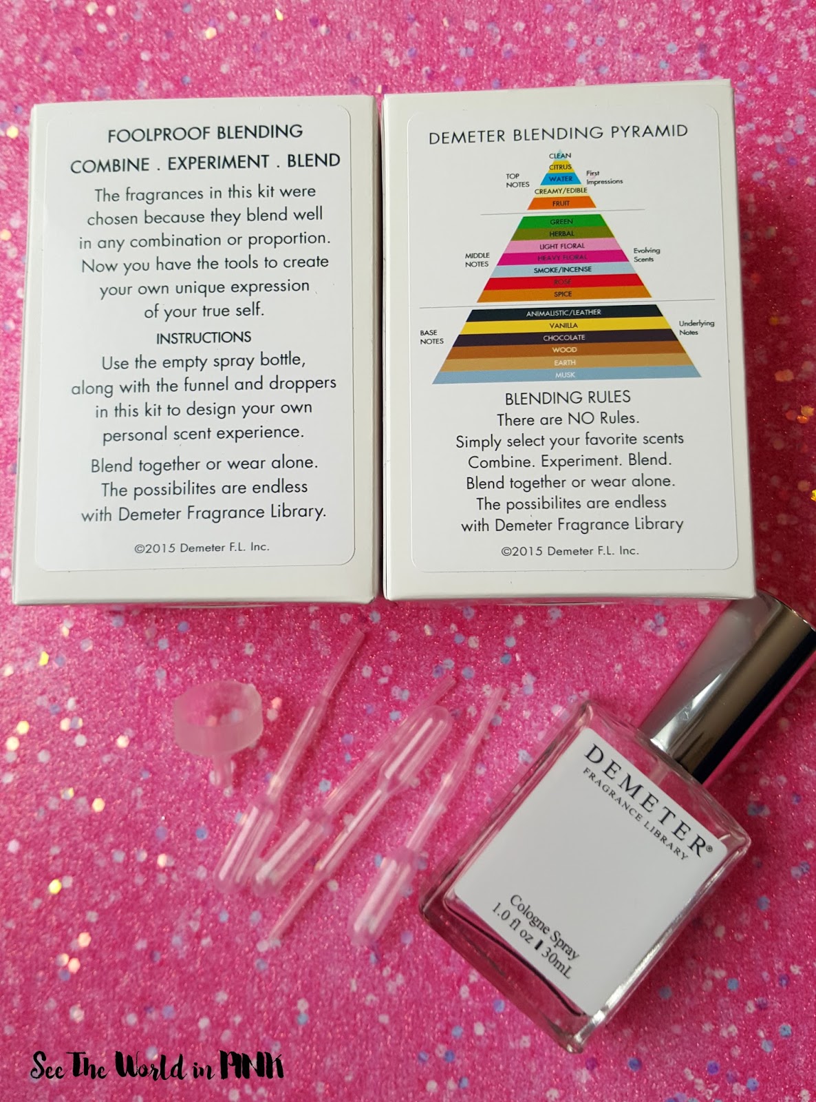 Demeter Fragrance Blending Library - Create Your Own Scent Blending and Review! 