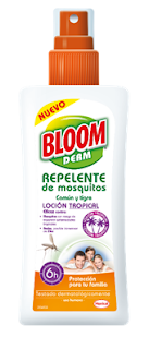 Este verano, protégete contra los mosquitos con la  práctica loción repelente Bloom Derm Tropical