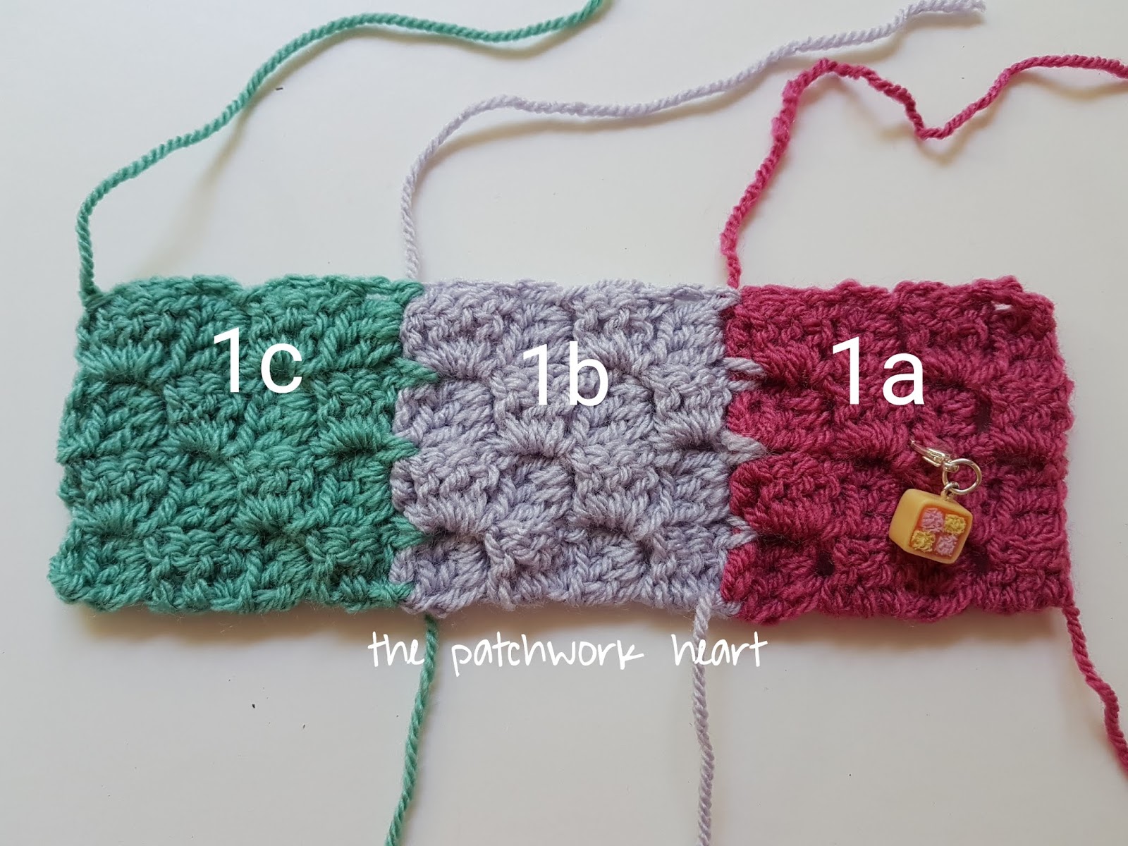 The Patchwork Heart Gingham blanket C2C JAYG Tutorial