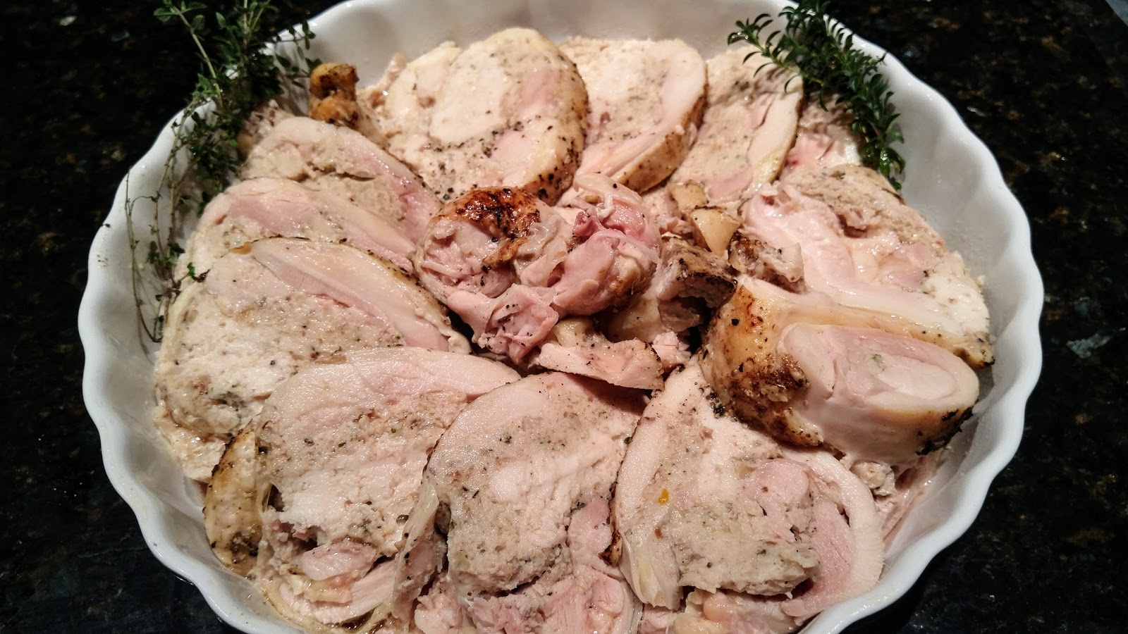 Dark Meat Chicken Cooked