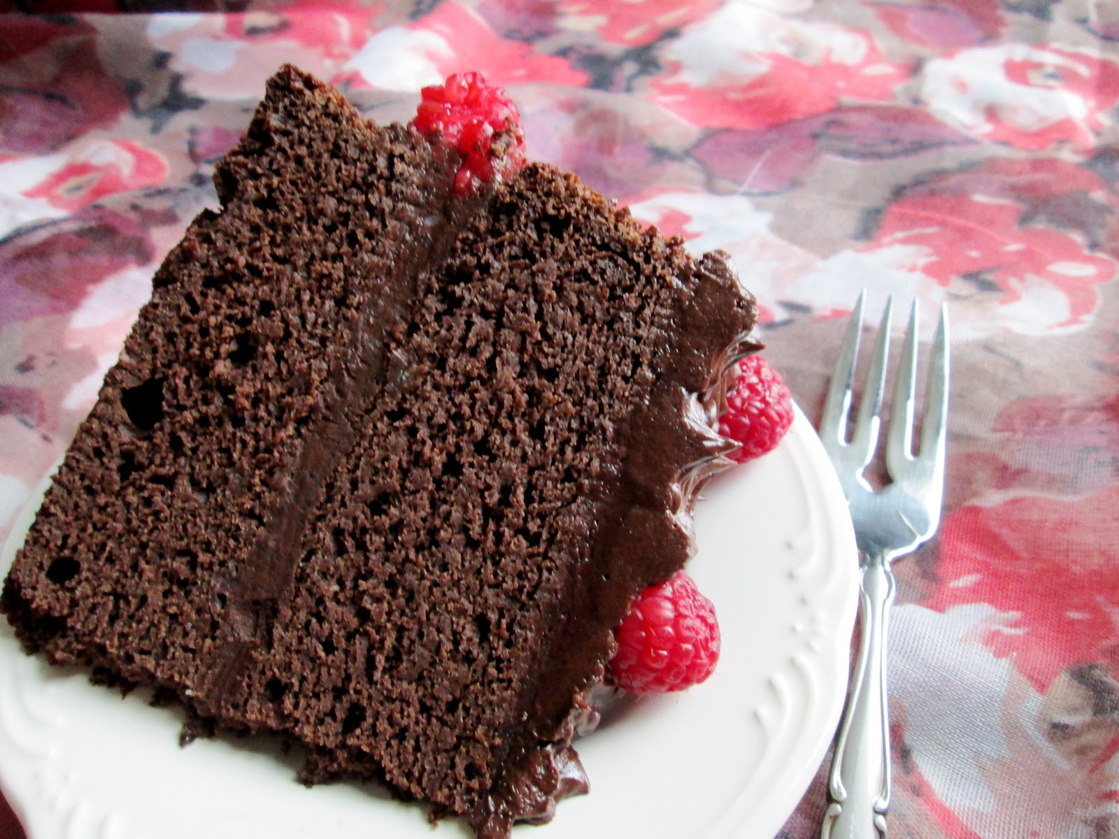 Hope For Healing: Double Chocolate Layer Cake with Chocolate Honey ...
