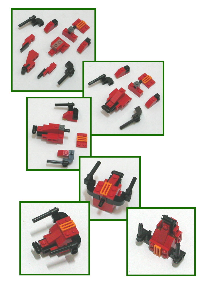 Alanyuppie's LEGO Transformers: LEGO Predaking Instructions Part 2 ...