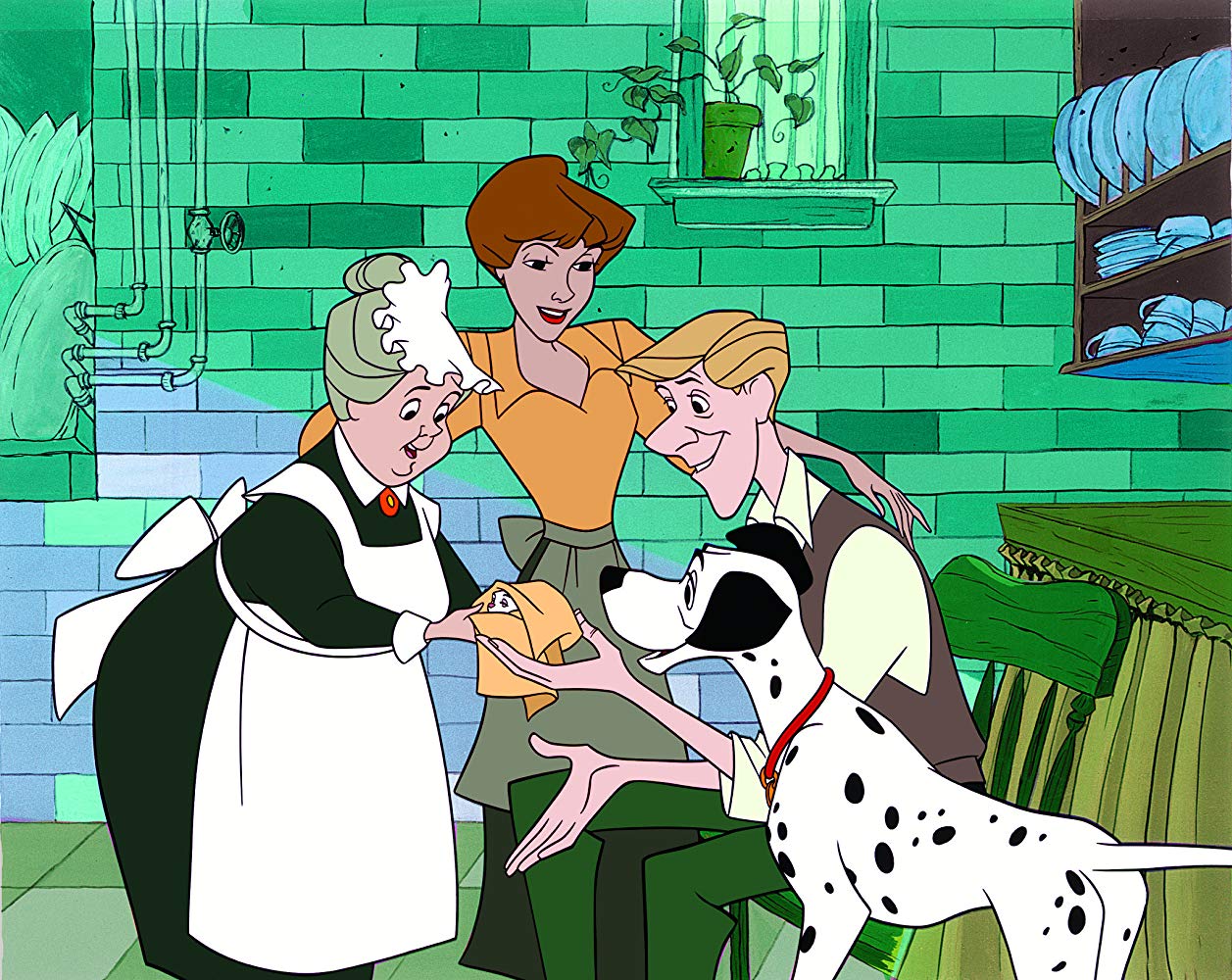 One hundred and one dalmatians.