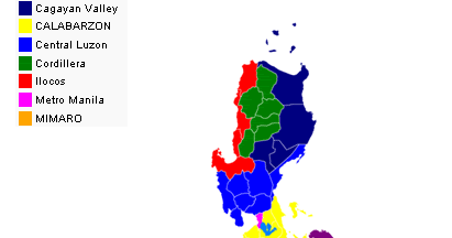 luzon map philippines