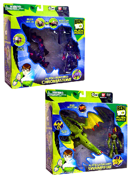 ToyDorks.com - Fresh Toy Store Official News: Ben 10 - Alien Creatures