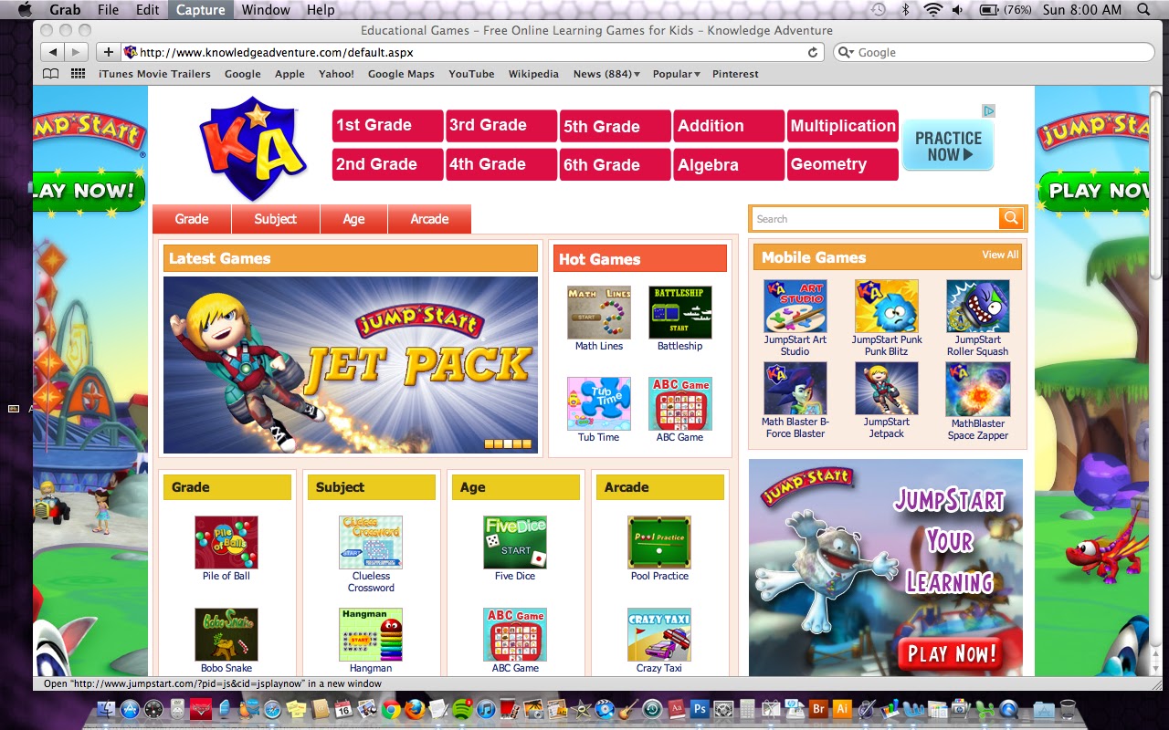 Educational Websites  Computer Technology Learning Game